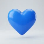 Emoji Blue Heart