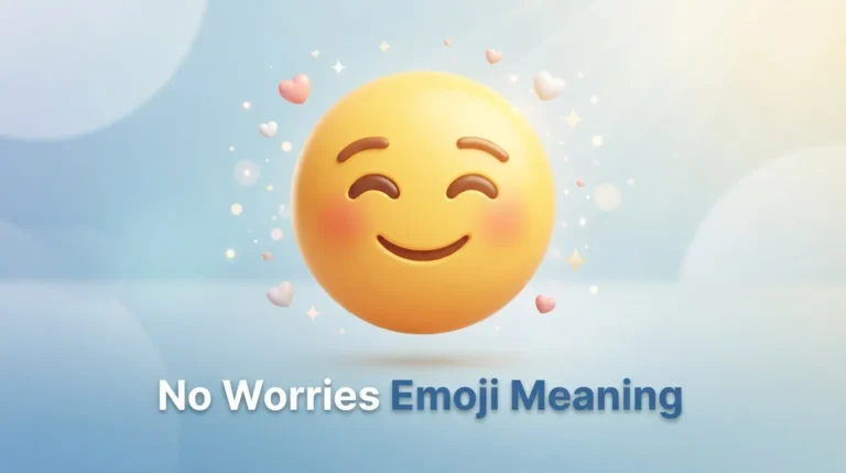No Worries Emoji Meaning