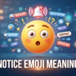 Notice Emoji Meaning