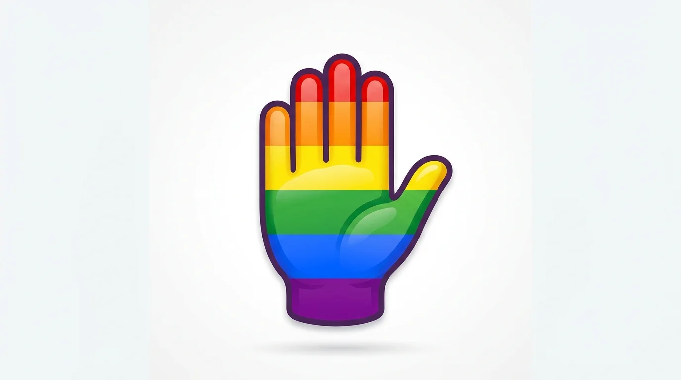 Gay Hand Emoji